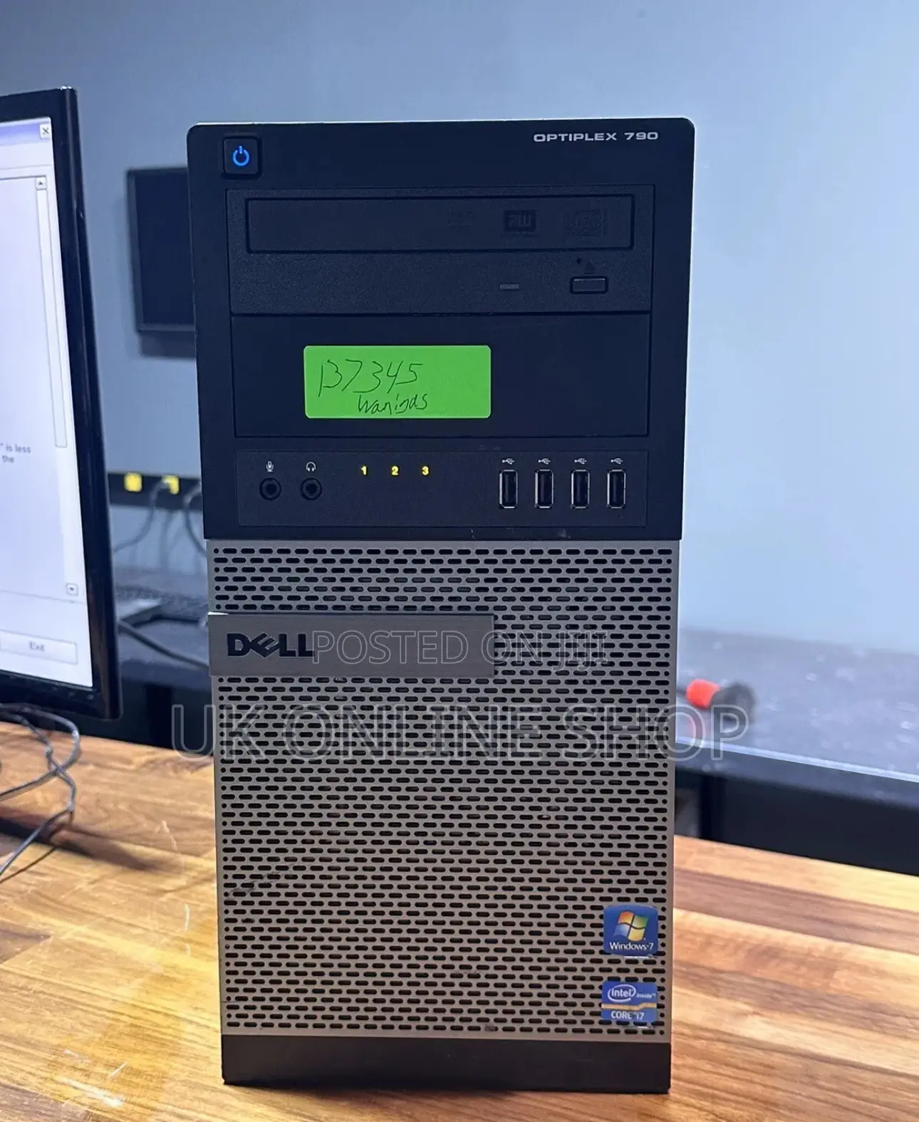 Desktop Computer Dell OptiPlex 390 4GB Intel Core I7 HDD 500GB