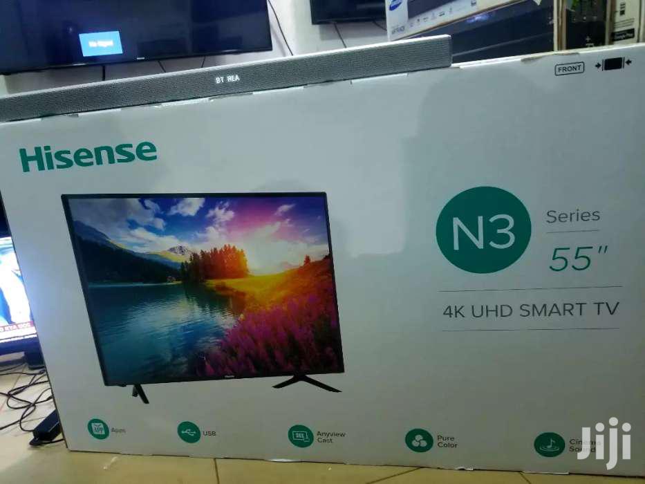 New Hisense UHD Smart TV 55 Inches in Kampala TV & DVD Equipment