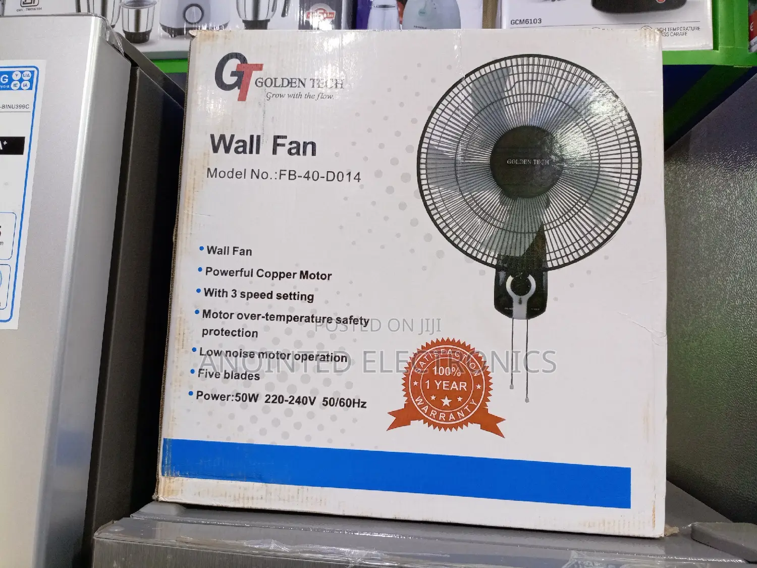 Golden Tech Wall Fans