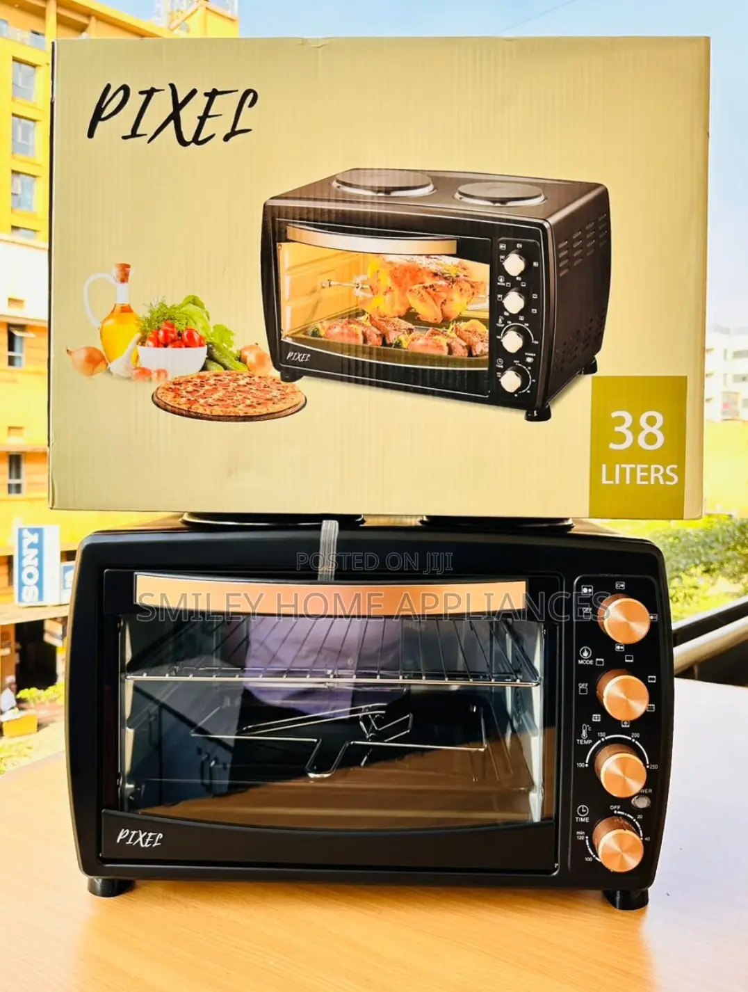 Pixels 38lts Mini Cooker and Oven