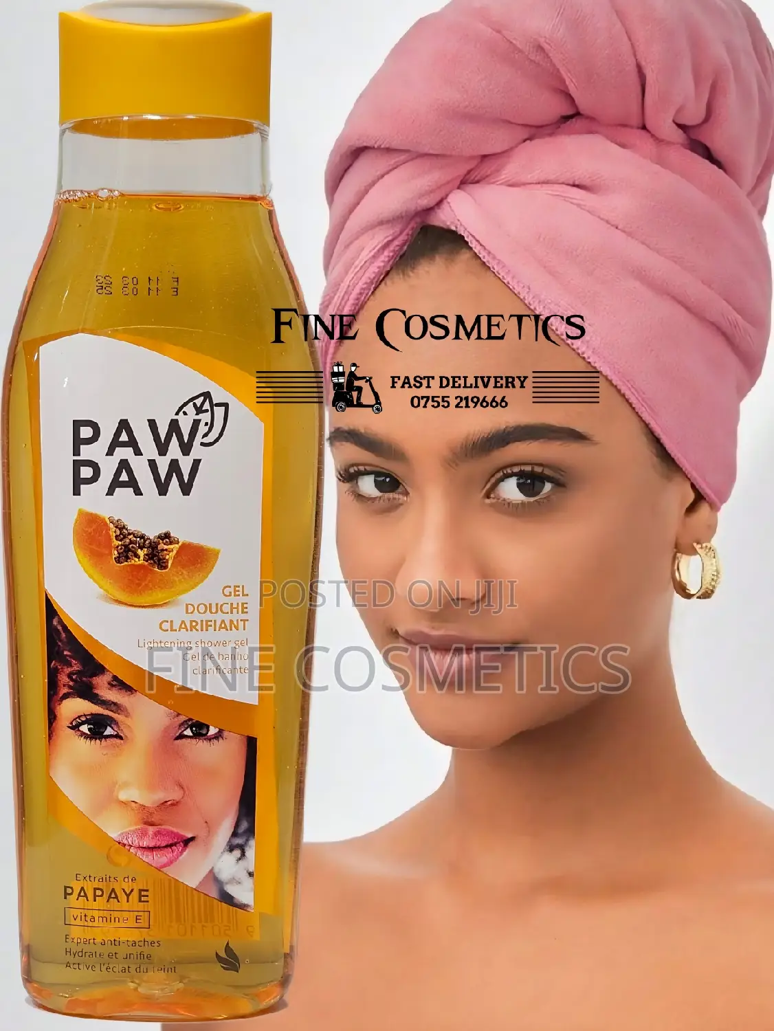 Paw Paw Lightening Shower Gel With Papaya Extract +Vitamin E
