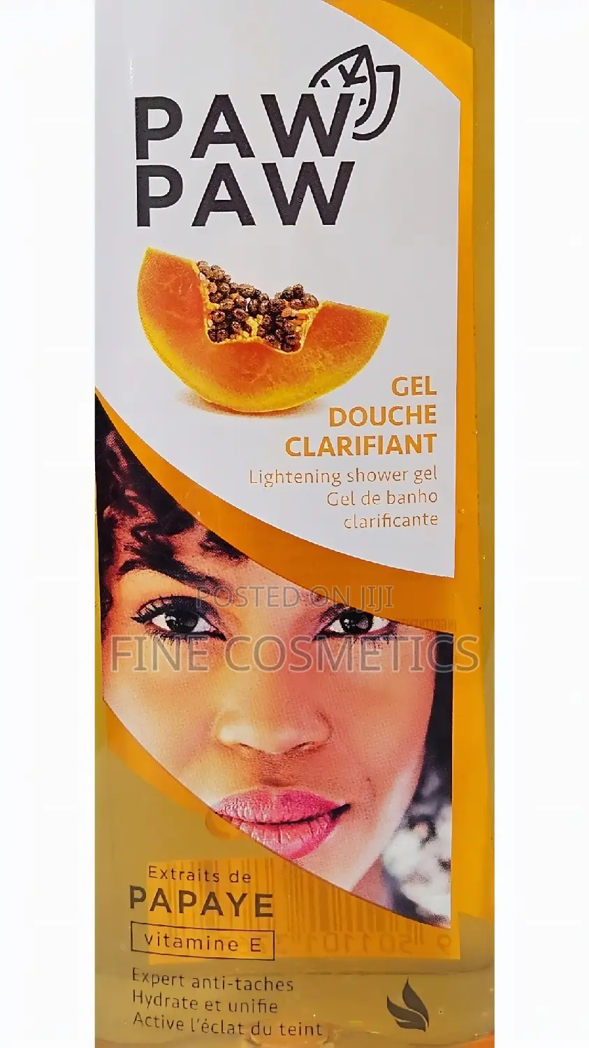 Paw Paw Lightening Shower Gel With Papaya Extract +Vitamin E