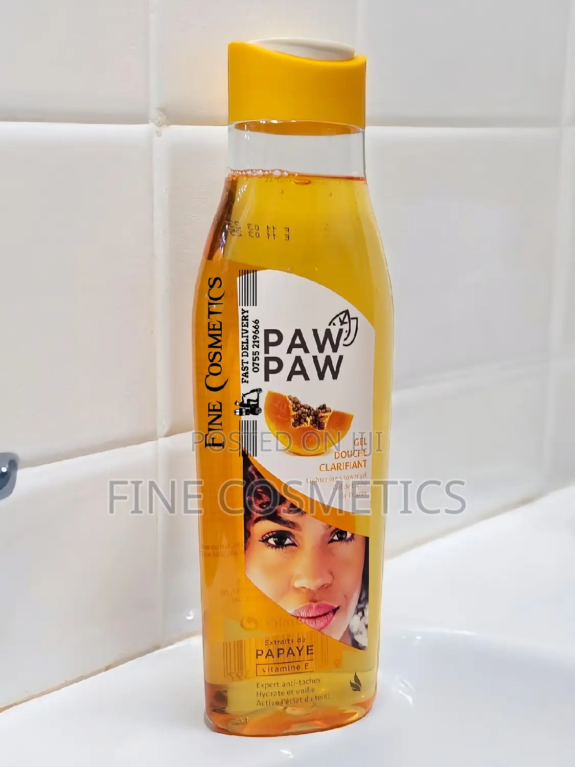 Paw Paw Lightening Shower Gel With Papaya Extract +Vitamin E