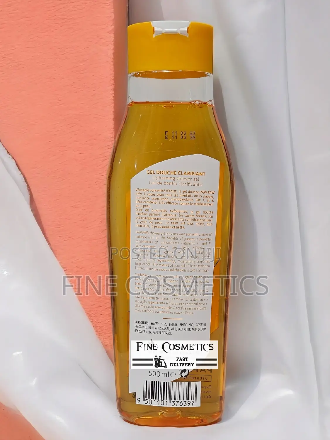 Paw Paw Lightening Shower Gel With Papaya Extract +Vitamin E