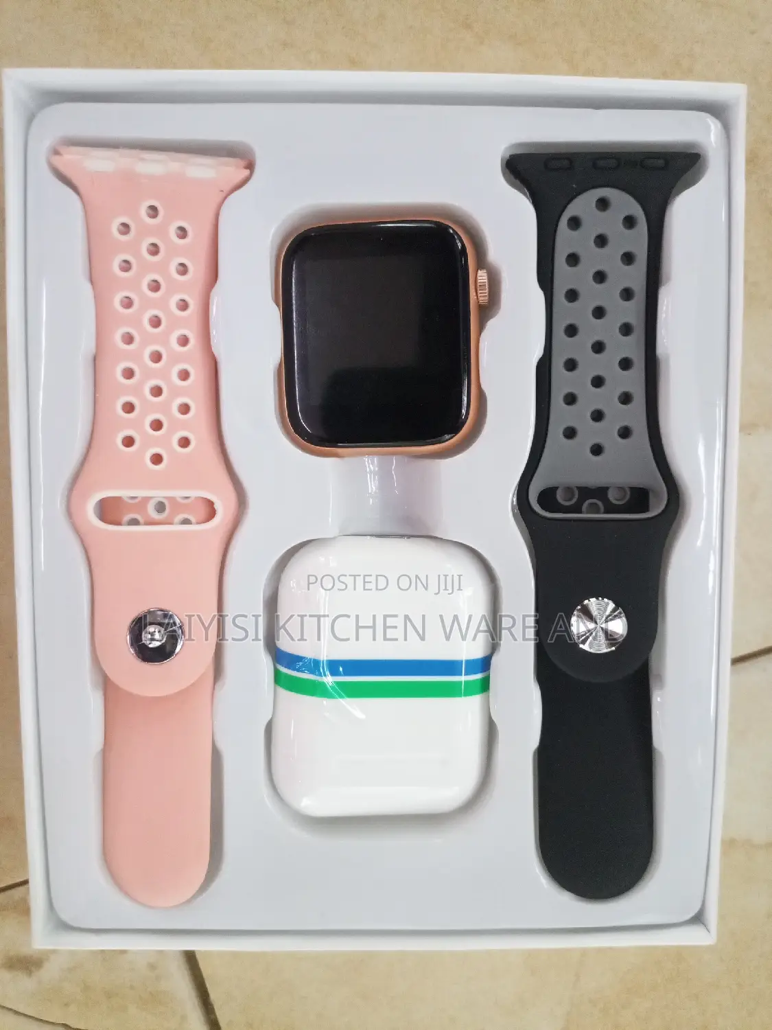 Ear Buds With A Smart Watch Changing Chains