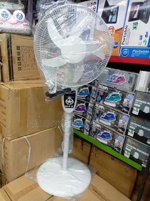 Rechargeable Stand Fan With a Remote