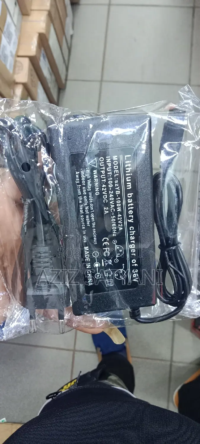 Hoverboard Charger With Power Cable 36V Out Put 42V 2 N 1 Am