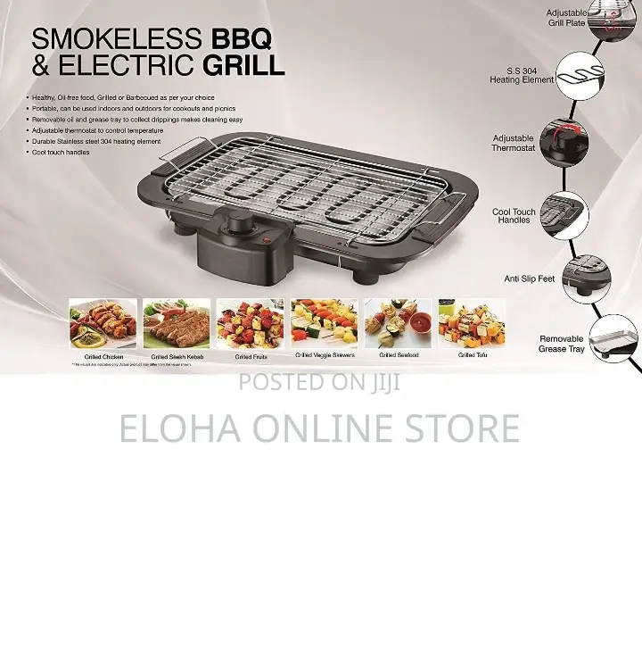 Portable Electric Barbecue Grill