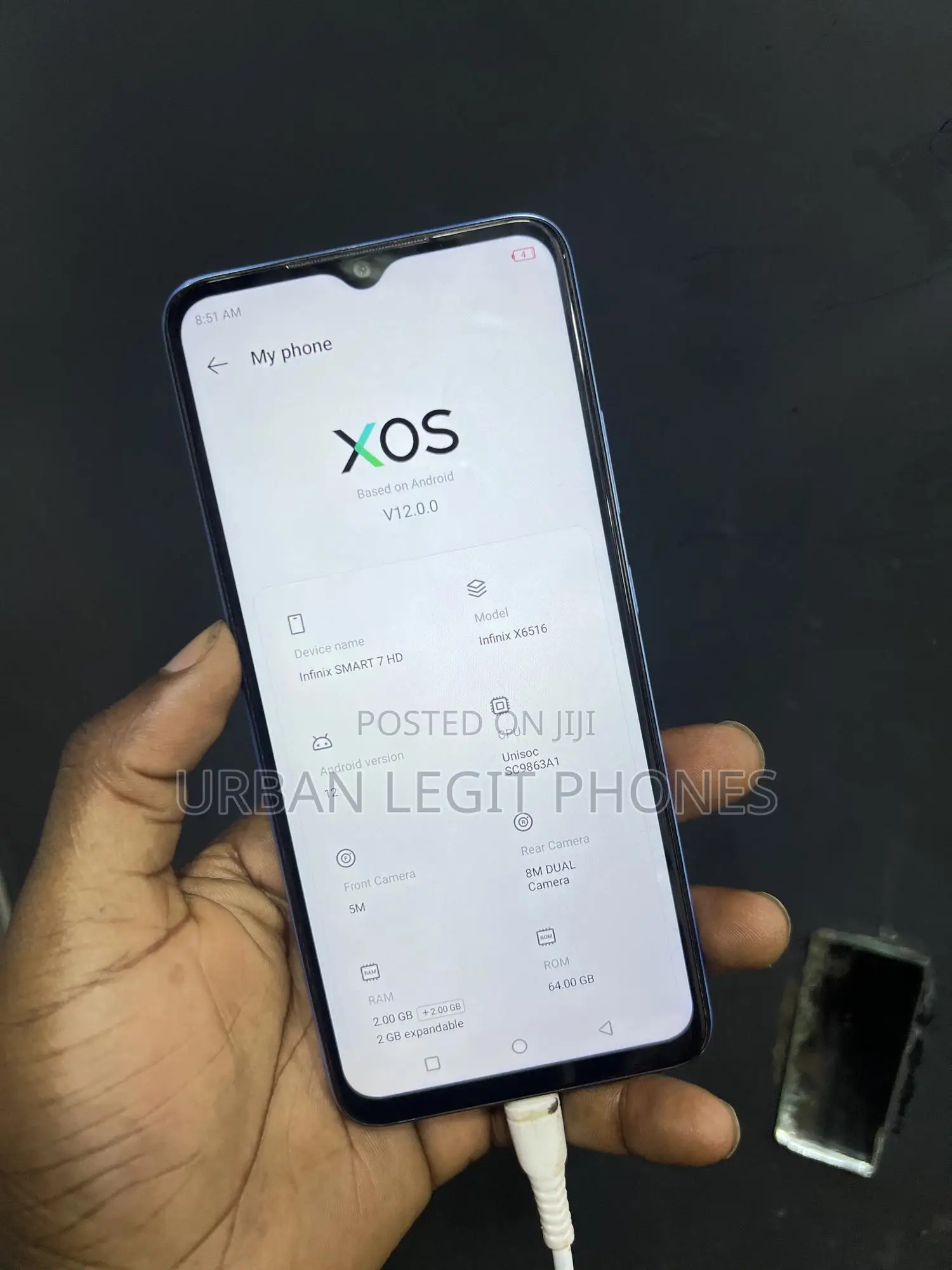 Infinix Smart 7 HD 64 GB Blue