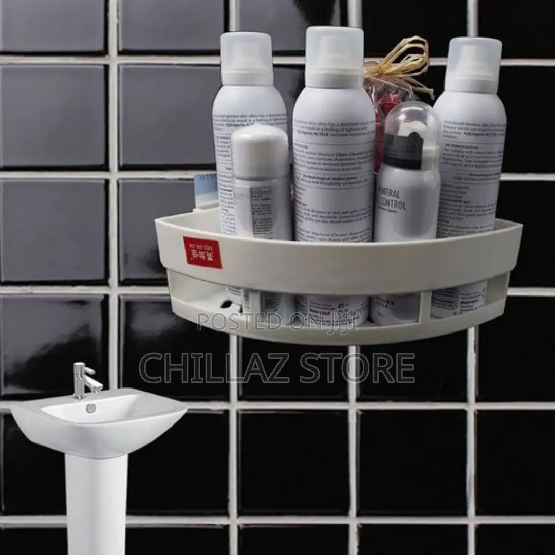 Toiletry Kitchenette, Bathroom Organizer Shelf Rack