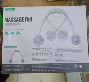 USB Rechargeable Neck Massage Fan