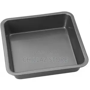 24cm Nonstick Square Cake Baking Pan Mould Tray,