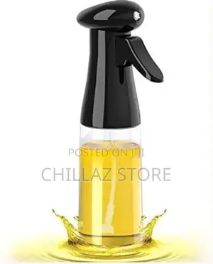200ml Glass Cooking Vinegar Oil Sprayer Dispenser Bottle
