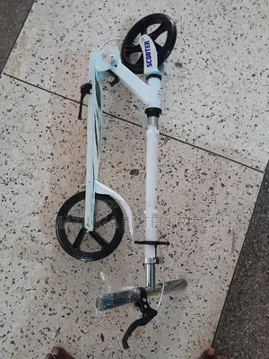 Adults Kids Foldable Height Adjustable Handbrake Scooter