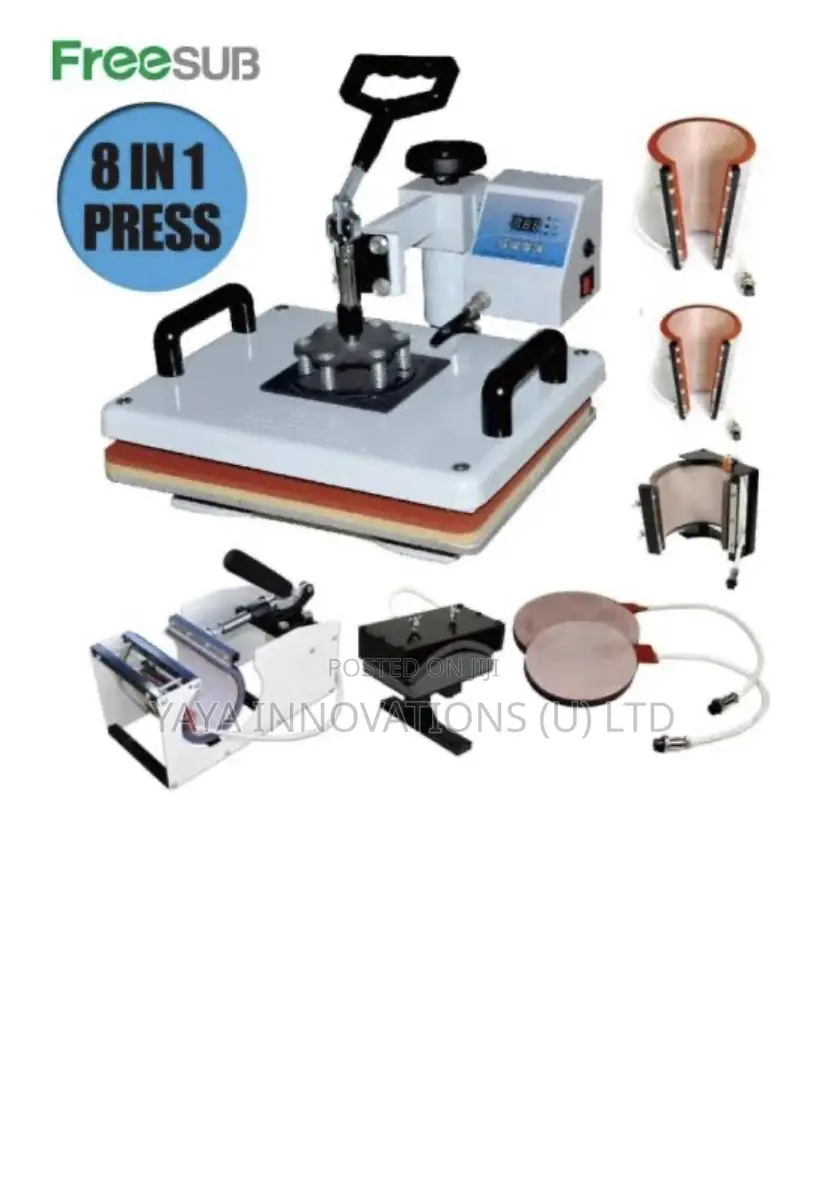 Great 8 in 1 Heatpress Yaya