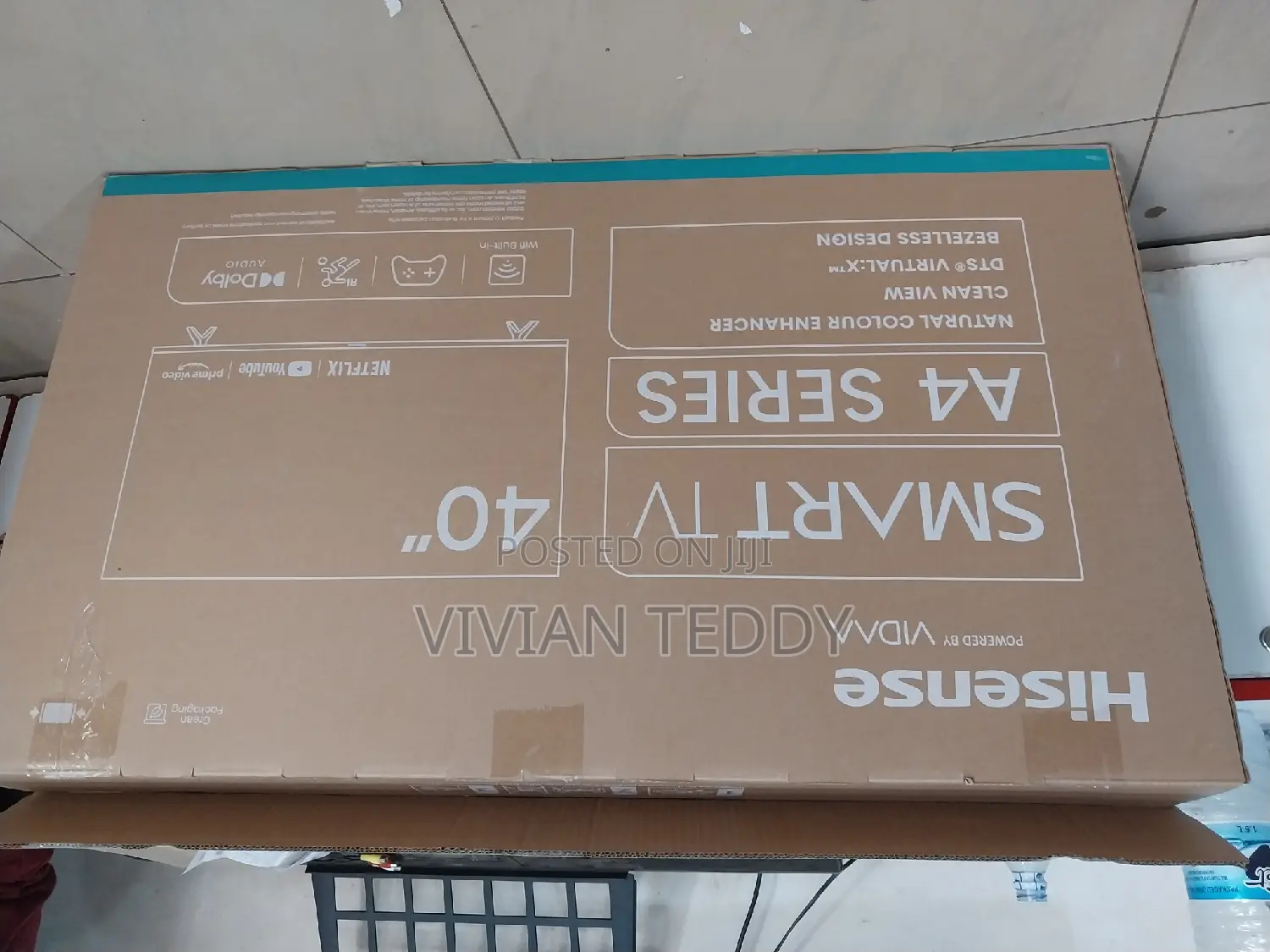 40" Led Hisense Superslim Smart