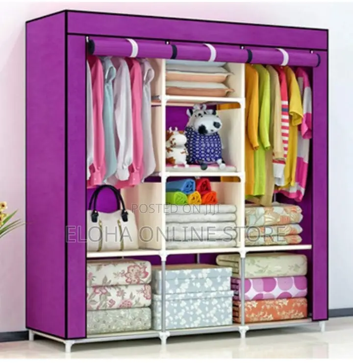 Portable Foldable Fabric Wardrobe