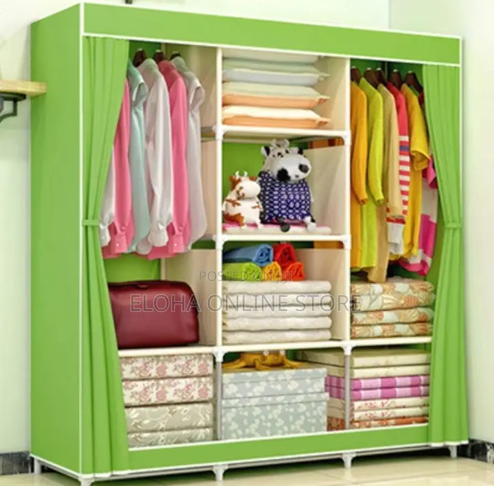 Portable Foldable Fabric Wardrobe