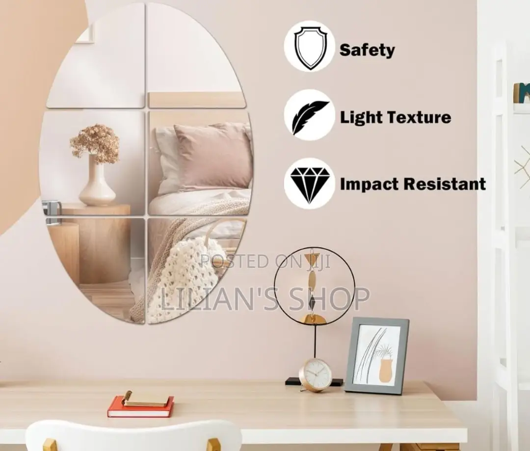 Flexible Self Adhesive Mirror Sticker