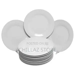 5 Inch 12-Piece Porcelain Cup Saucer Plates