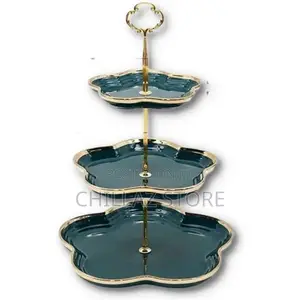 3-Tier Cookie Cake Stand Serving Platter Tray -