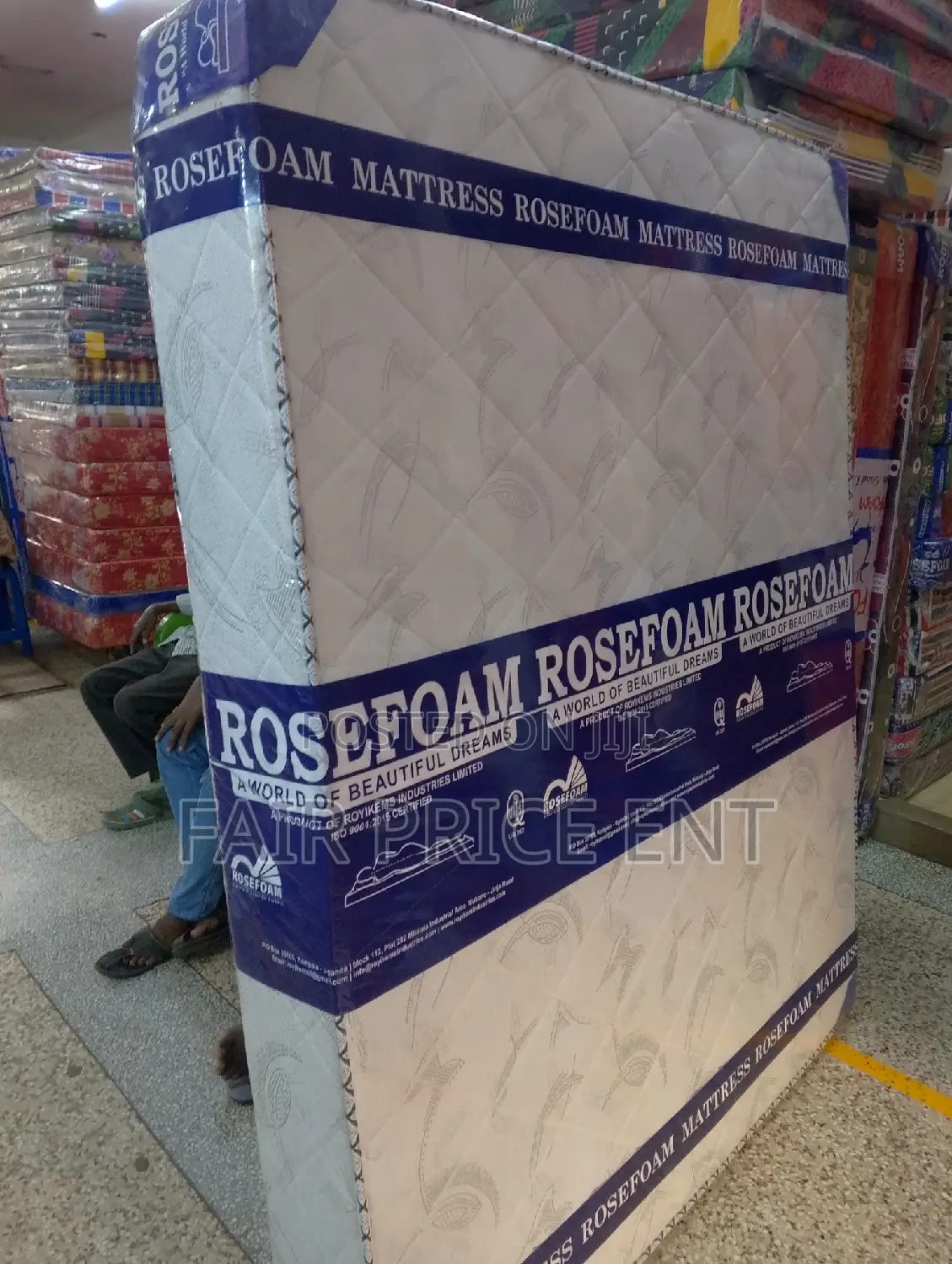 Premium High Density Smart Mattress.5*6*6inches.( White)
