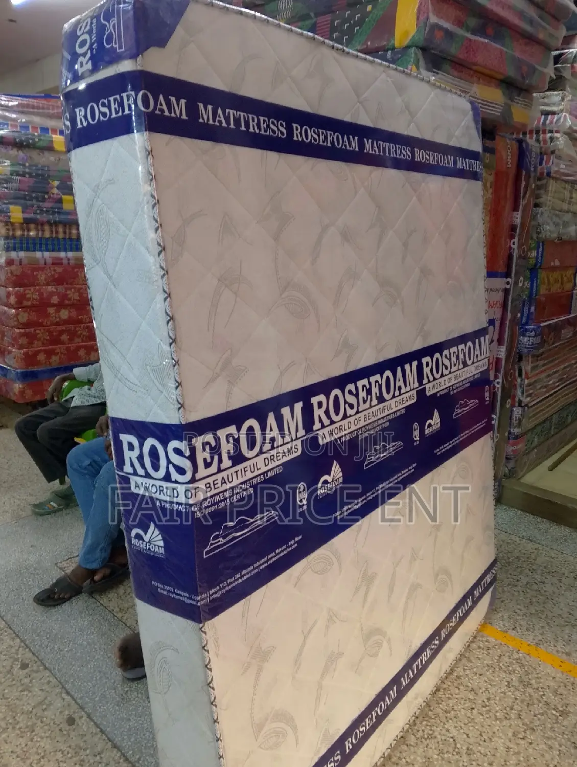 Premium High Density Smart Mattress.4*6*6, Inches( White)
