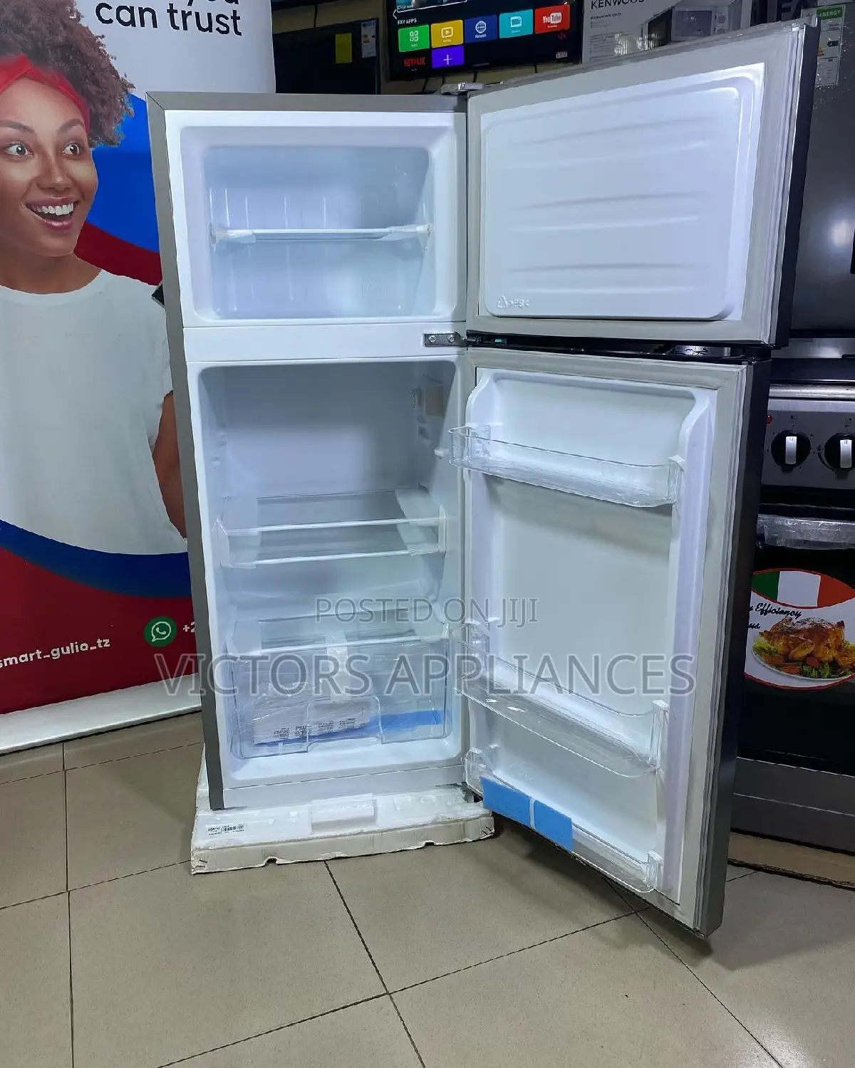 Hisense 160litres Double Door Refrigerator RD16DR