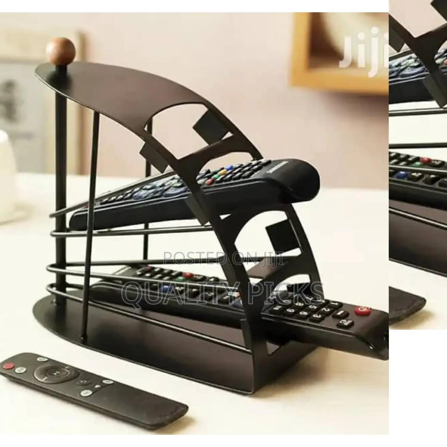 Metallic Brand Remote Organizer