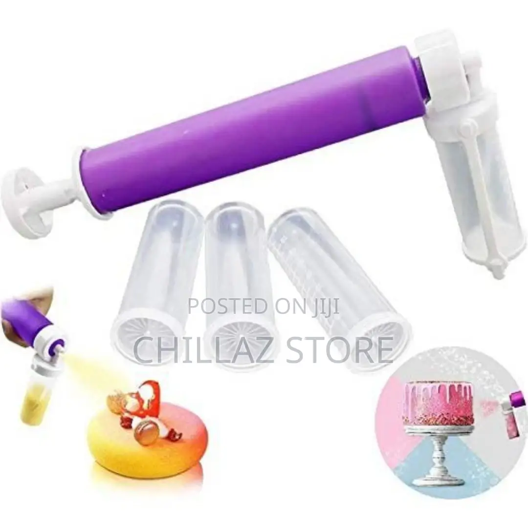 Airbrush for Cake Coloring With 4PCS Baking Spray Gun