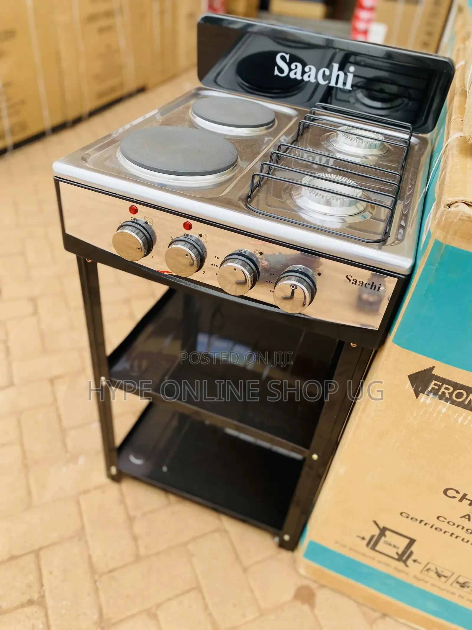 Electric and Gas Cooker