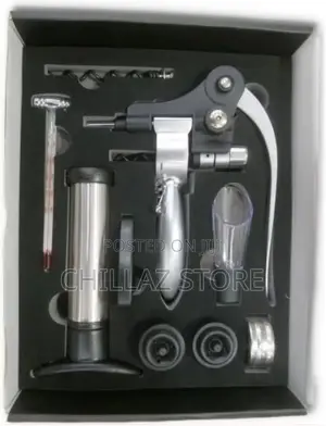 Corkscrew Wine Opener Kit Gift Set Box-