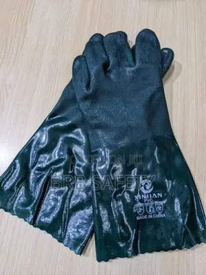 Heavy Duty PVC Gloves(Green)