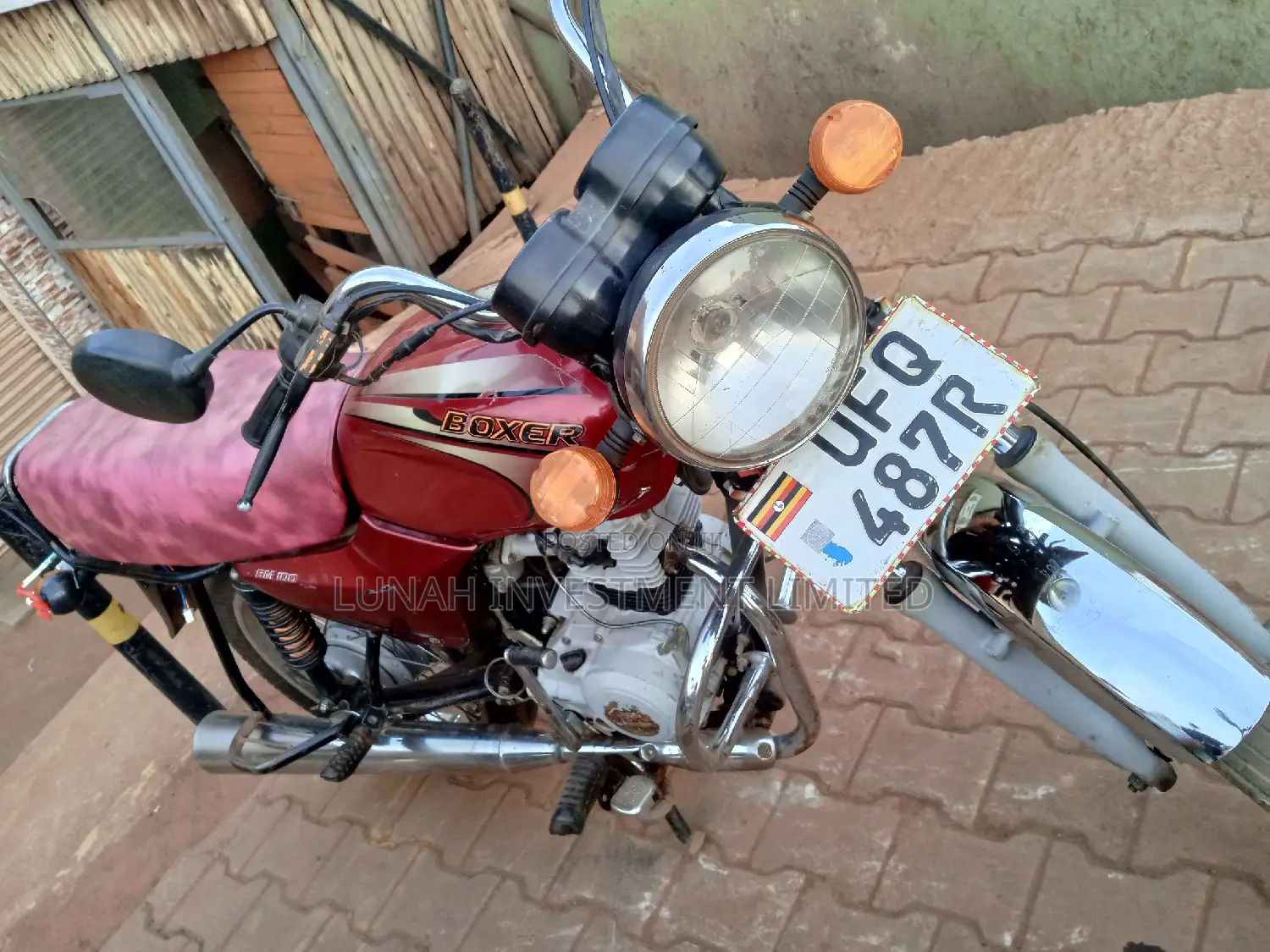 Bajaj Boxer 2022 Red
