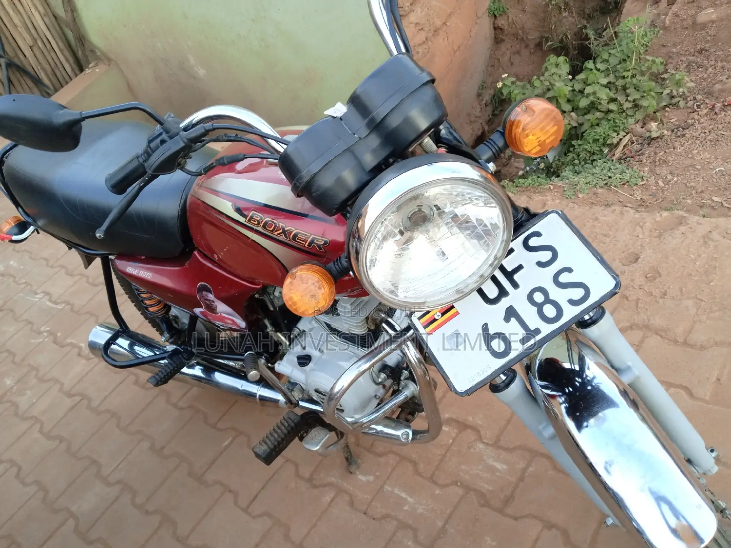 Bajaj Boxer 2023 Red