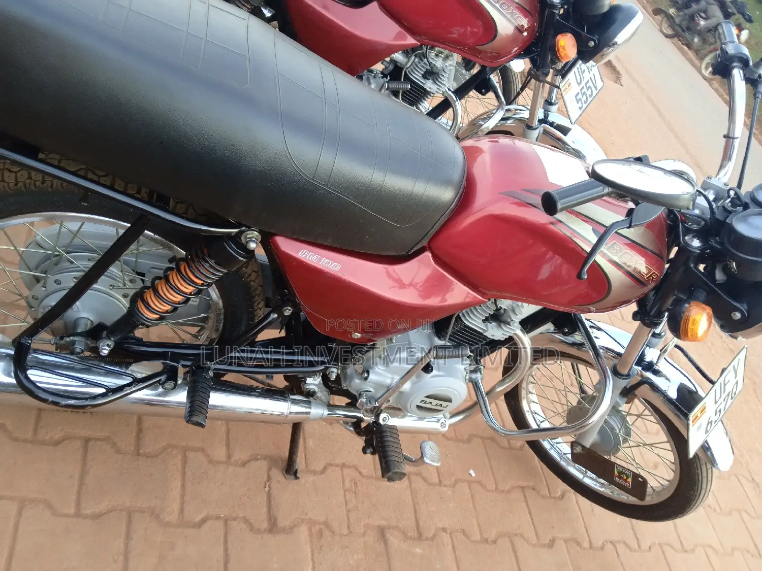 Bajaj Boxer 2024 Red