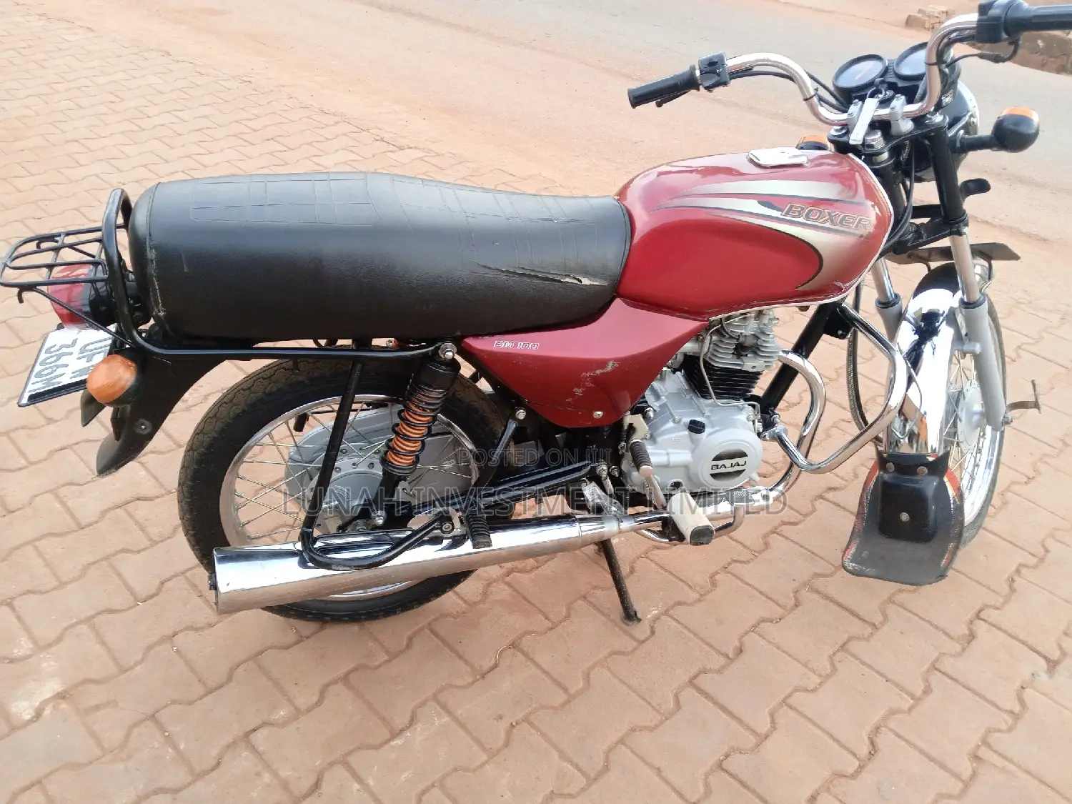 Bajaj Boxer 100 2024 Red
