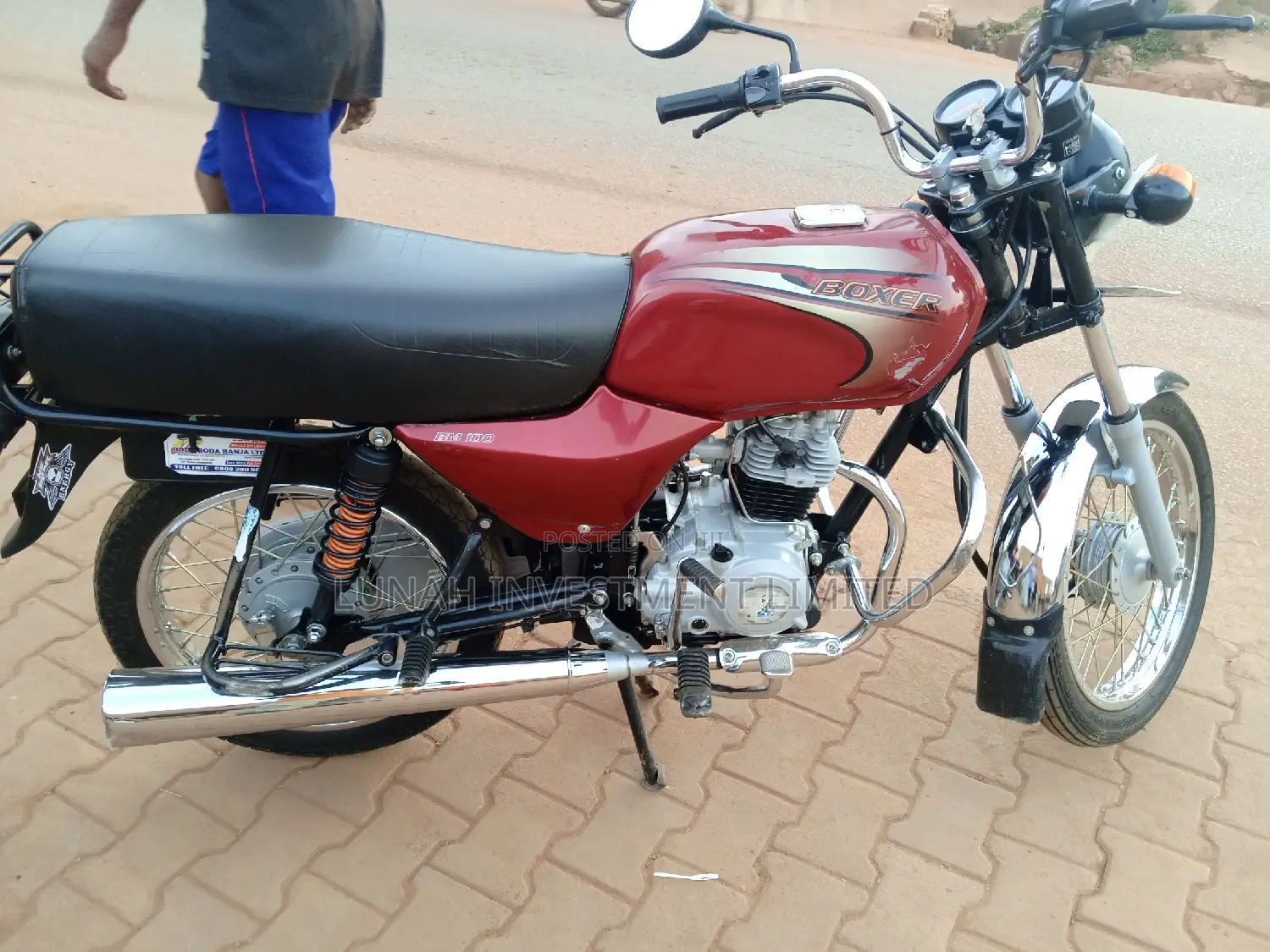 Bajaj Boxer 2023 Red