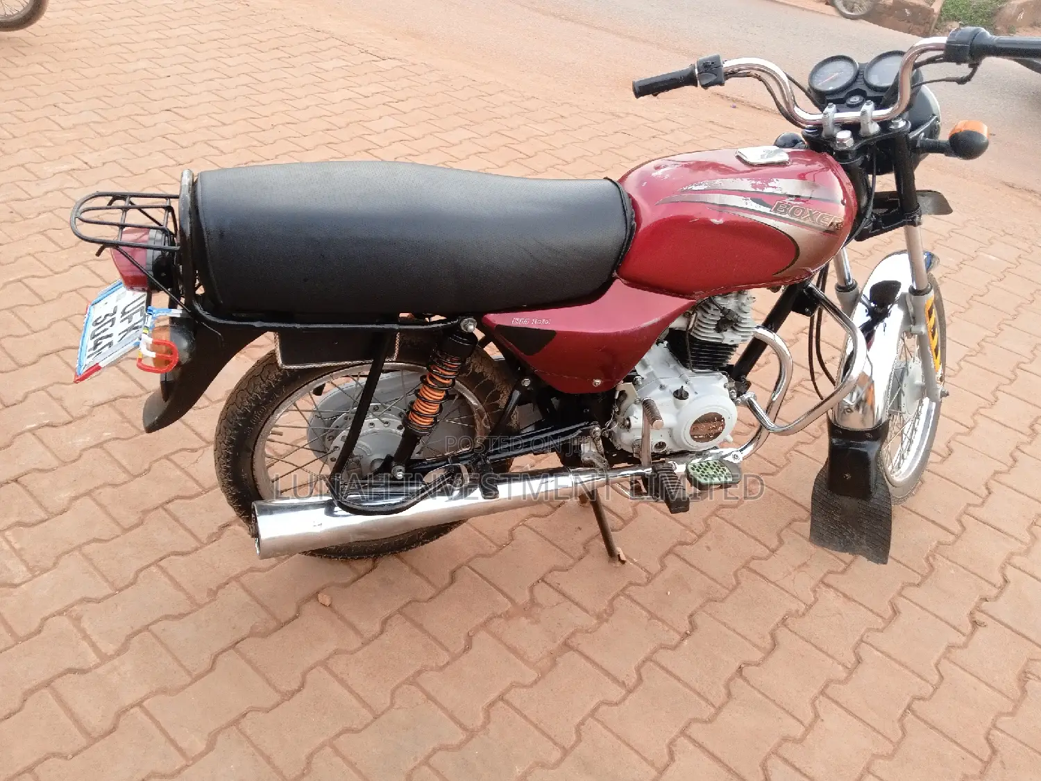 Bajaj Boxer 2023 Red
