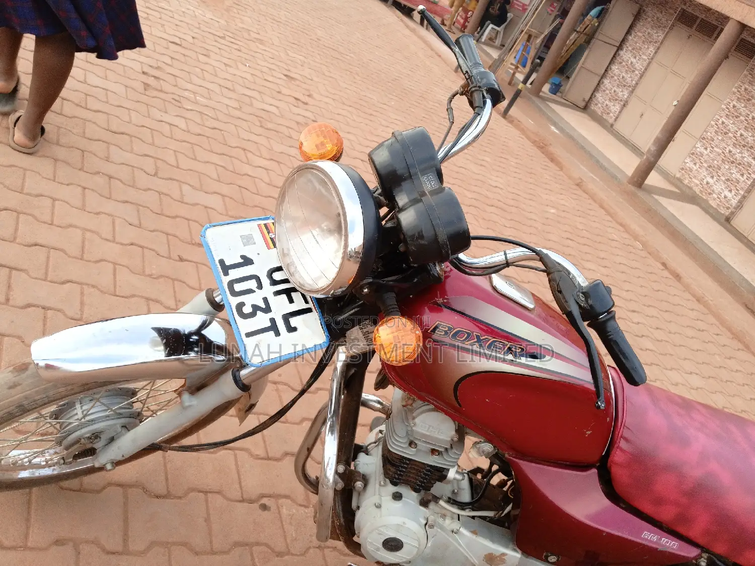 Bajaj Boxer 2023 Red