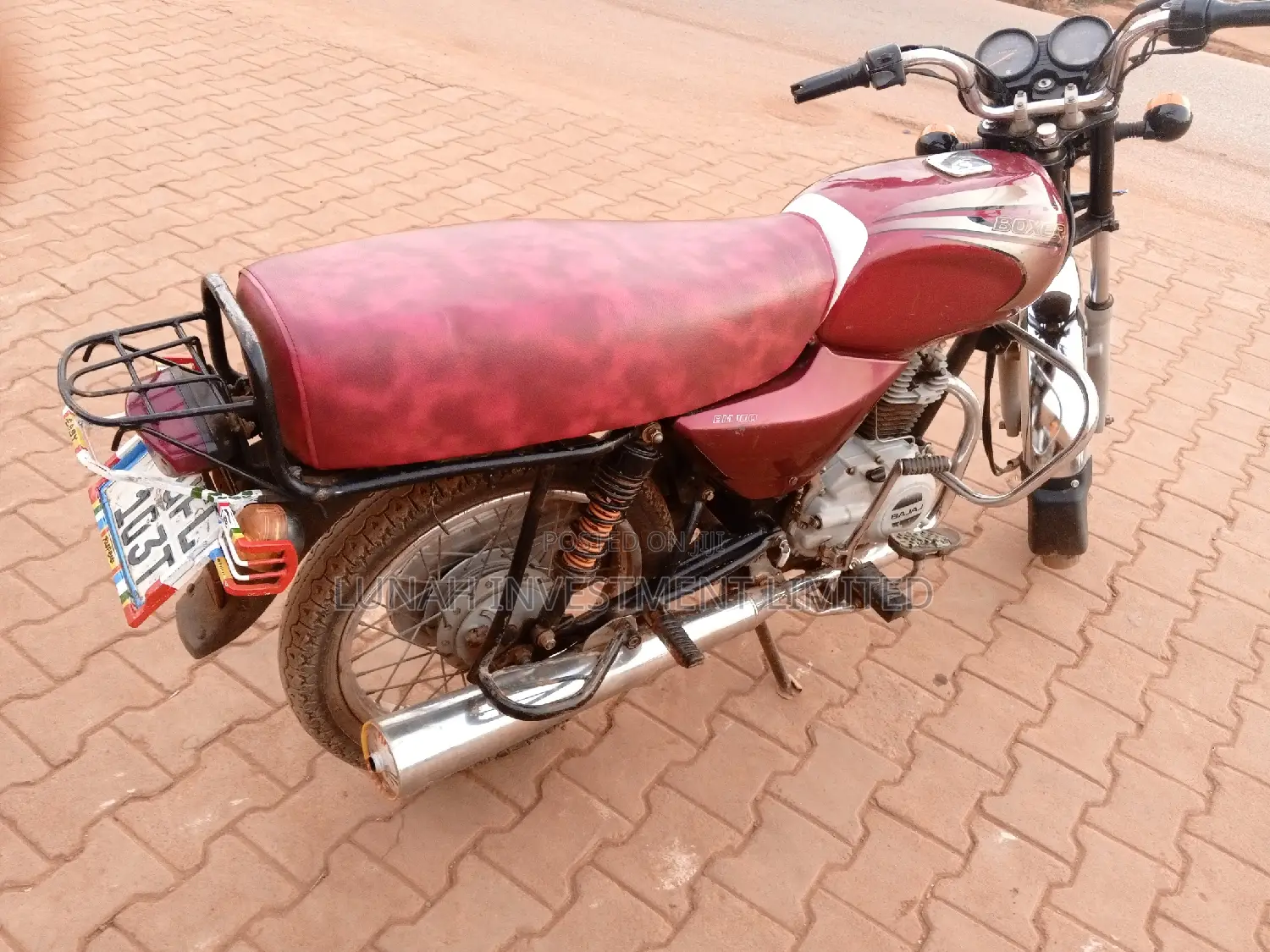 Bajaj Boxer 2023 Red