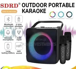 Photo - SDRD Wireless Bluetooth Speaker With 2 Microphones