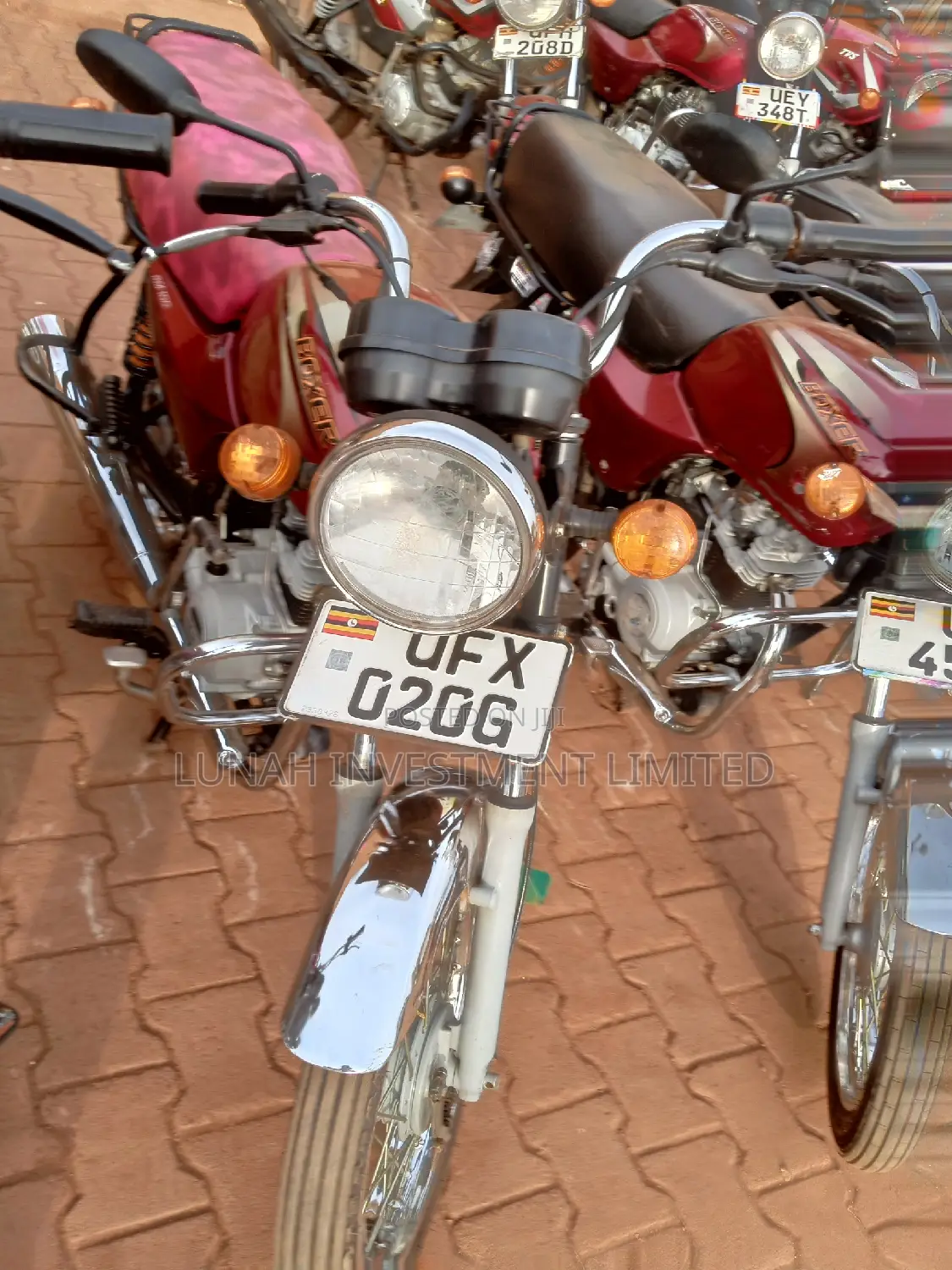 Bajaj Boxer 2023 Red