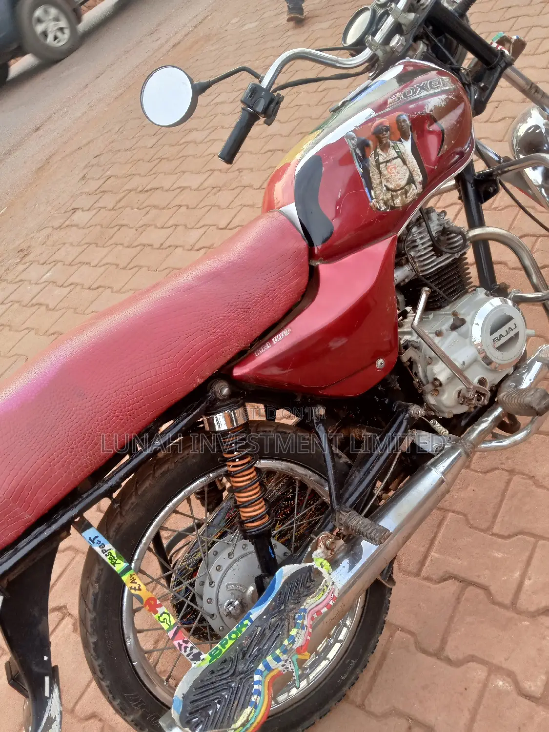 Bajaj Boxer 2021 Red