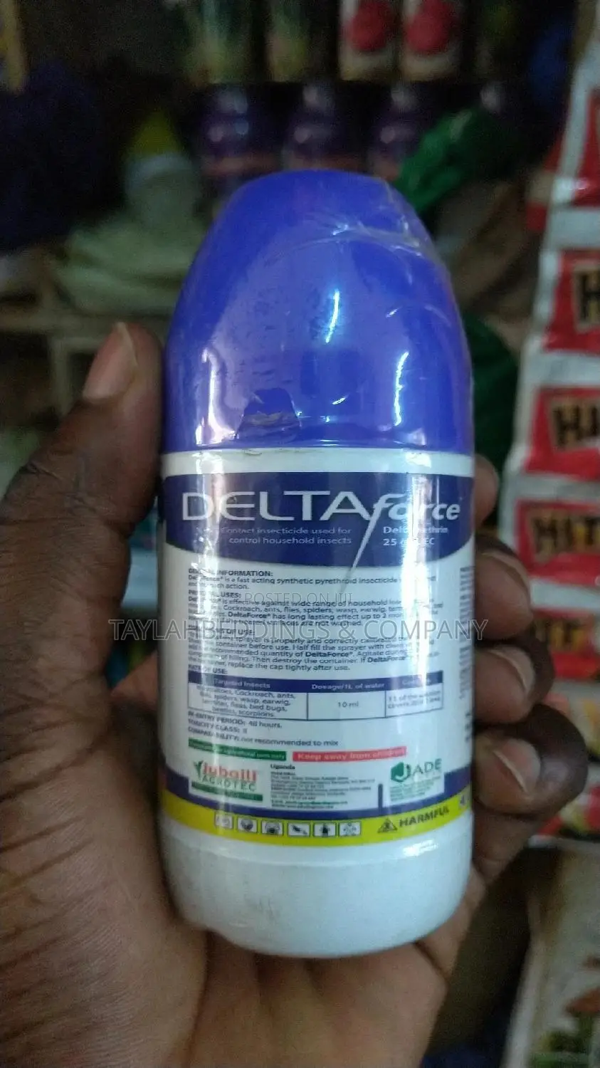 DELTAFORCE 100mls Bedbugs,Mosquito,Cockroaches,Sesefly 100%