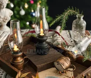 I Pc Vintage Led Swinging Frame Candle