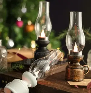 I Pc Vintage Led Swinging Frame Candle