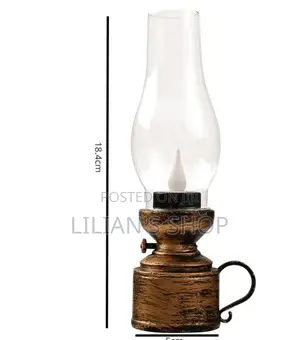 I Pc Vintage Led Swinging Frame Candle