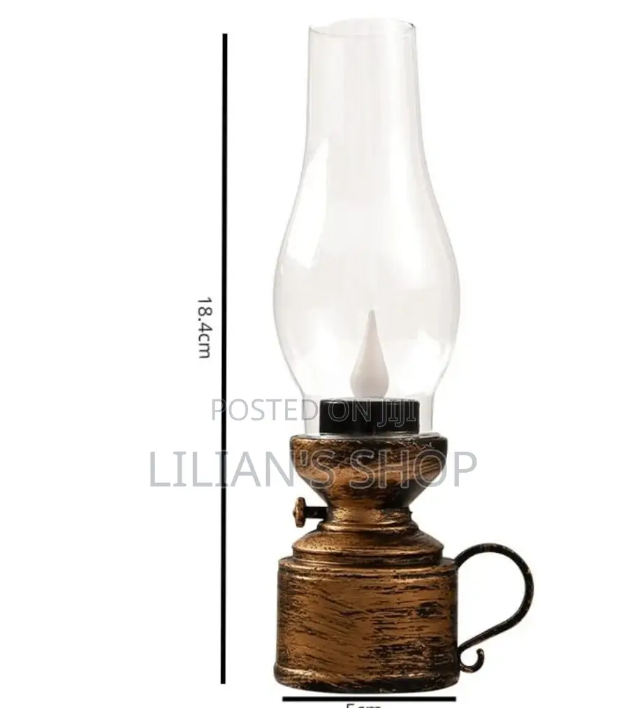 I Pc Vintage Led Swinging Frame Candle