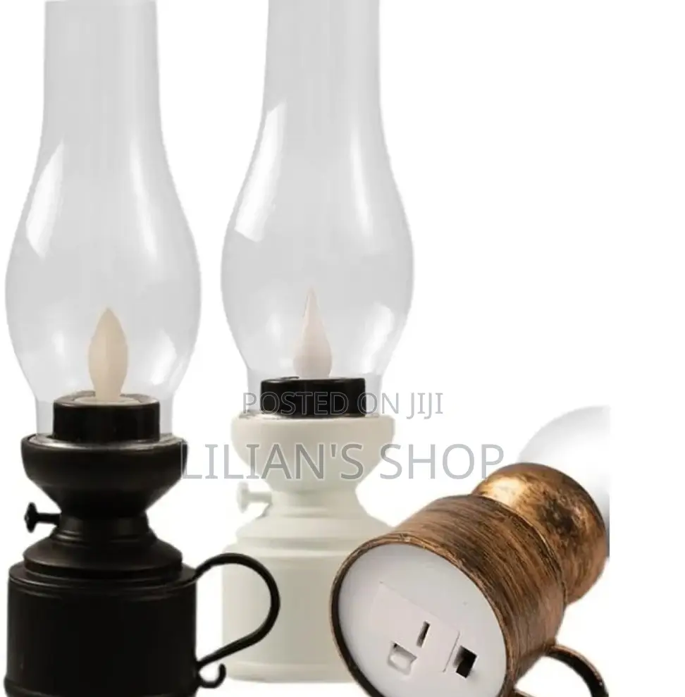 I Pc Vintage Led Swinging Frame Candle
